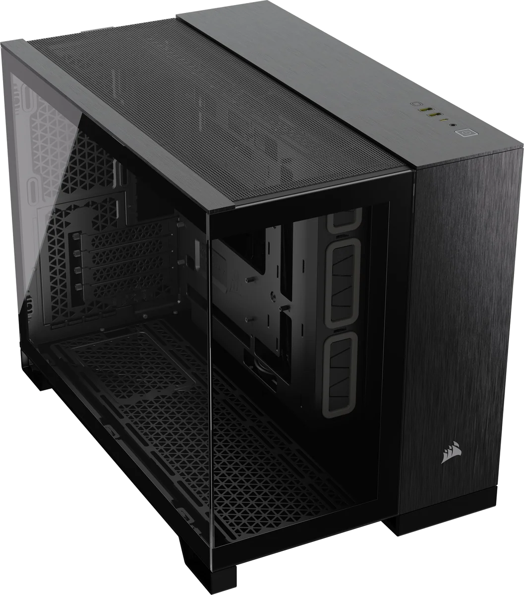 Boitier Mini Tour Micro ATX Corsair 2500X avec panneaux vitrés (Blanc)