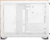 Boitier Mini Tour Micro ATX Corsair 2500X avec panneaux vitrés (Blanc/Marron) - 4