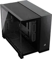 Boitier Mini Tour Micro ATX Corsair 2500X avec panneaux vitrés (Blanc/Argent) - 1