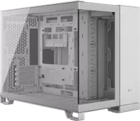 Boitier Mini Tour Micro ATX Corsair 2500X avec panneaux vitrés (Blanc/Argent) - 2