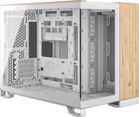 Boitier Mini Tour Micro ATX Corsair 2500X avec panneaux vitrés (Blanc/Argent) - 4