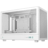 Boitier Mini Tour Micro ATX DeepCool CH260 avec panneau vitré (Blanc) - 2