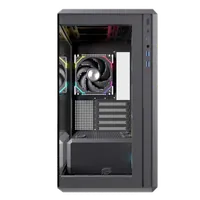 Boitier Micro ATX ATX Einarex ZM800 RGB avec panneaux vitrés (Noir) - 1