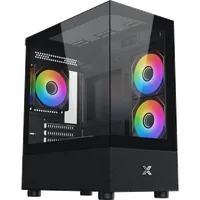 Boitier Mini Tour Micro ATX Gamemax Edge RGB avec panneau vitré (Noir) - 3