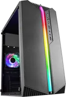 Boitier Mini Tour Micro ATX Gamemax Storm RGB avec panneau vitré (Noir) - 1