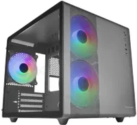 Boitier Mini Tour Micro ATX Gamemax Storm RGB avec panneau vitré (Noir) - 2