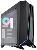 Boitier Mini Tour Micro ATX Gamemax Aeris 330 RGB avec panneau vitré (Noir) - 4