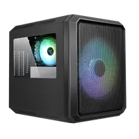 Boitier Cube Micro ATX iTek QBO 8 Evo RGB avec fenêtre (Noir) - 1