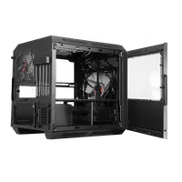 Boitier Cube Micro ATX iTek QBO 8 Evo RGB avec fenêtre (Noir) - 10