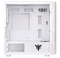 Boitier Mini Tour Micro ATX iTek Liflig 41 RGB avec panneau vitré (Blanc) - 4
