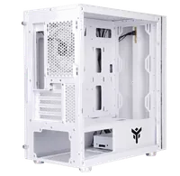 Boitier Mini Tour Micro ATX iTek Liflig 41 RGB avec panneau vitré (Blanc) - 6