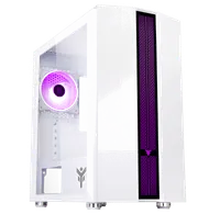 Boitier Mini Tour Micro ATX iTek Liflig 41 RGB avec panneau vitré (Blanc) - 10