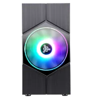 Boitier Mini Tour Micro ATX iTek Vortex RGB avec panneau vitré (Noir) - 2