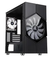 Boitier Mini Tour Micro ATX iTek Vortex RGB avec panneau vitré (Noir) - 6