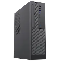 Boitier Mini Tour Micro ATX iTek Pilot Z8 Lite avec alimentation 300W (Noir) - 1