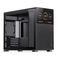 Boitier Mini Tour Micro ATX Jonsbo D31 Mesh avec panneau vitré (Noir) - 1