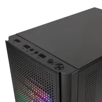 Boitier Mini Tour Micro ATX Mars Gaming MC300 RGB avec panneau vitré (Noir) - 4