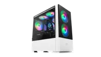 Boitier Mini Tour Micro ATX Mars Gaming MCZ RGB avec panneau vitré (Blanc) - 2