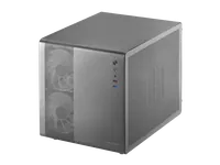 Boitier Mini Tour Micro ATX Mars Gaming MC-MPro avec panneau vitré (Noir) - 2