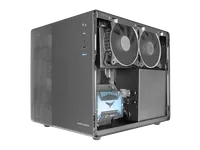 Boitier Mini Tour Micro ATX Mars Gaming MC-MPro avec panneau vitré (Noir) - 3