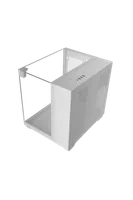 Boitier Mini Tour Micro ATX Mars Gaming MCVISIONM avec panneaux vitrés (Blanc) - 1