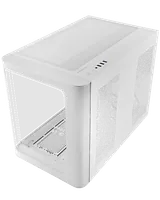Boitier Mini Tour Micro ATX Mars Gaming MC-Fusion M avec panneaux vitrés (Blanc) - 1