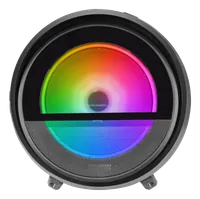 Boitier Tube Micro ATX Mars Gaming MC-Cylon RGB avec panneau vitré (Noir) - 3