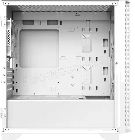 Boitier Mini Tour Micro ATX Montech Air 100 RGB avec panneaux vitrés (Blanc)
