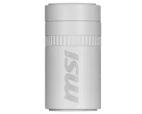 Boitier Mini Tour Micro ATX MSI Mag Pano M100R Project Zero RGB avec panneaux vitrés (Blanc) - 4