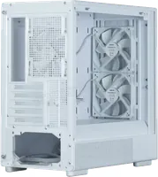 Boitier Mini Tour Micro ATX Zalman P10 RGB avec panneaux vitrés (Blanc) - 4