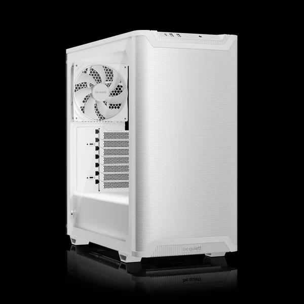 Boitier Moyen Tour ATX be quiet! Pure Base 501 AirFlow avec panneau vitré (Blanc)