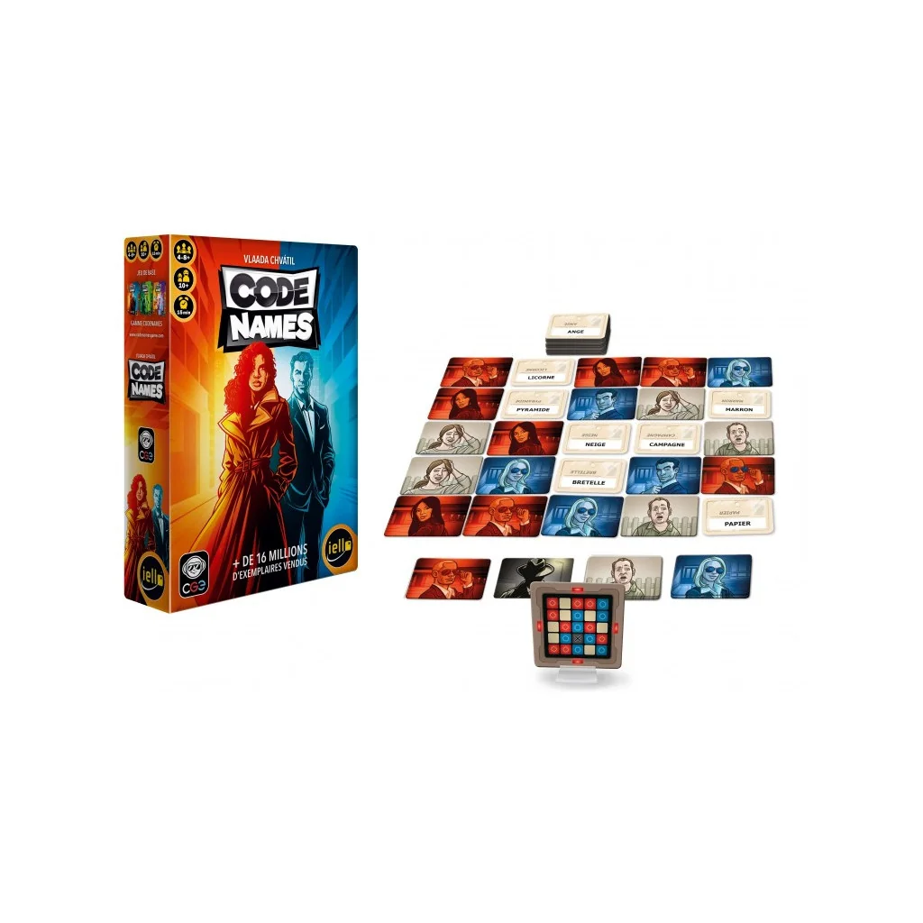 Jeu Codenames - Nouvelle Edition - Jeu de société d'association d'idées