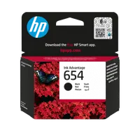 HP 654 Cartouche d’encre authentique économique Noir - 3