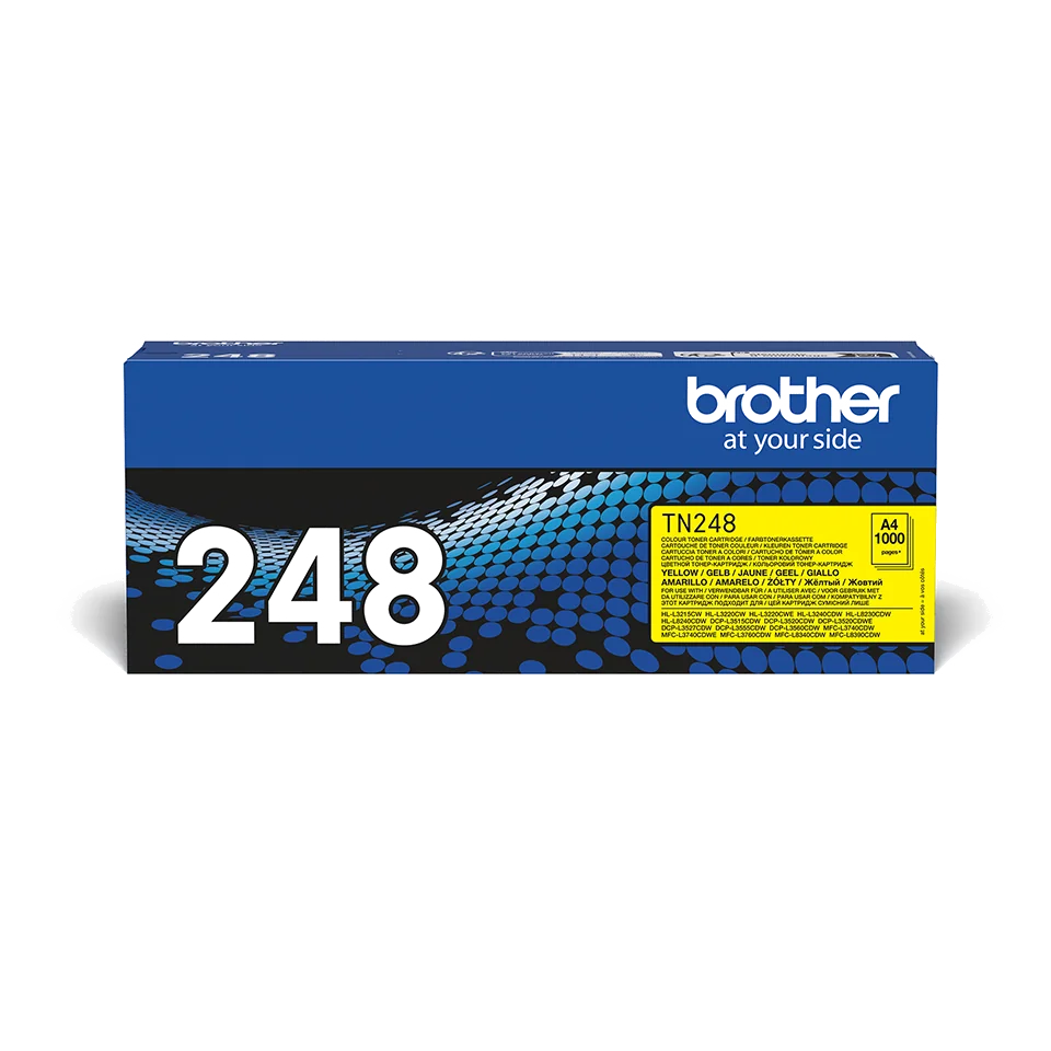 Brother TN-248Y Cartouche de toner 1 pièce(s) Original Jaune