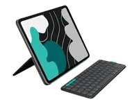 NEW LOGITECH Flip Folio - Clavier + Etui - AZERTY - Français GRAPHITE