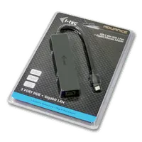 i-tec Advance USB-C Slim Passive HUB 3 Port + Gigabit Ethernet Adapter - 7