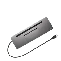 i-tec Metal USB-C Ergonomic 4K 3x Display Docking Station + Power Delivery 85 W - 3
