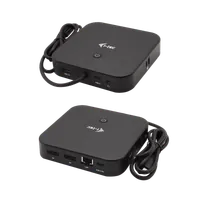 i-tec C31DUALDPDOCKPD station d'accueil Avec fil USB 3.2 Gen 1 (3.1 Gen 1) Type-C Noir - 6