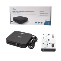 i-tec C31DUALDPDOCKPD station d'accueil Avec fil USB 3.2 Gen 1 (3.1 Gen 1) Type-C Noir - 8