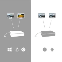 i-tec USB-C HDMI DP Docking Station with Power Delivery 100 W + Universal Charger 100 W - 8