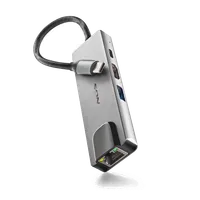 NGS NGS-HUB-0140 hub & concentrateur USB 2.0 Type-C 5000 Mbit/s Aluminium, Noir - 1