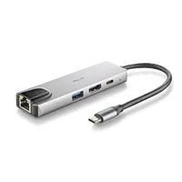 NGS NGS-HUB-0140 hub & concentrateur USB 2.0 Type-C 5000 Mbit/s Aluminium, Noir - 2