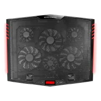 Mars Gaming MNBC5 Support de livres Supports de Laptop Noir 48,3 cm (19") - 6