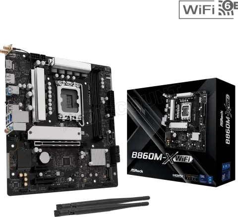 Carte Mère ASRock B860M-X Gen5 WiFi (Intel LGA 1851) Micro ATX