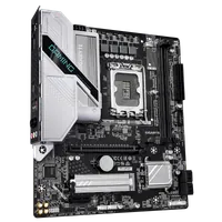 GIGABYTE H810M GAMING WIFI6 Carte mère - Processeurs Intel Core Ultra (Série 2), VRM 4+1+2 phases, jusqu'à 6400 MHz DDR5, 1xPCIe 4.0 M.2, LAN 2.5GbE, WIFI 6, USB 3.2 Gen 1 - 3