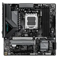 GIGABYTE B850M EAGLE WIFI7 Carte Mère – Processeurs AMD Ryzen 9000 Series, VRM numérique 8+2+2 phases, jusqu’à 8200 MHz DDR5 (O.C.), 1× M.2 PCIe 5.0 + 1× M.2 PCIe 4.0, Wi-Fi 7, LAN 2.5 GbE, USB 3.2 Gen 2 - 2