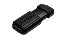 Verbatim Micro-clé USBPinStripe de 16 Go - noire - 3