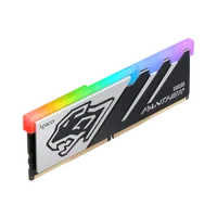 Barrette mémoire 16Go DIMM DDR5 Apacer Panther RGB 5600MHz (Noir/Argent)