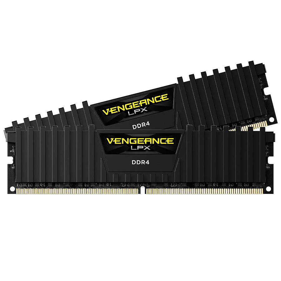 Barrette mémoire 16Go DIMM DDR4 Corsair Vengeance LPX  2400Mhz (Noir)