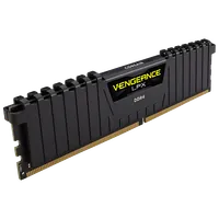 Kit Barrettes mémoire 32Go (2x16Go) DIMM DDR4 Corsair Vengeance LPX  2666Mhz (Noir)